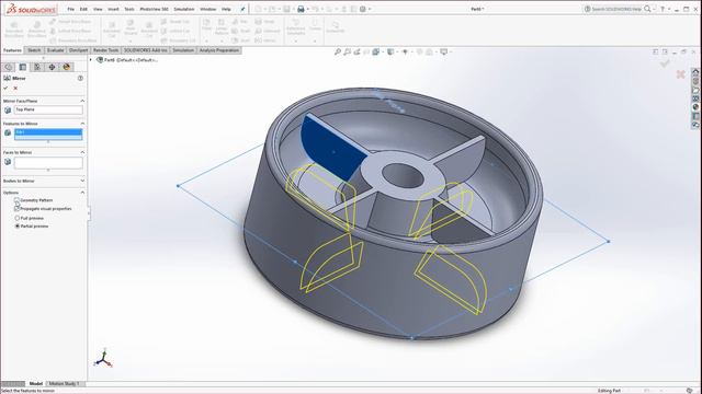 E2 SolidWorks 2016 - Basic Modeling 2 Tutorial