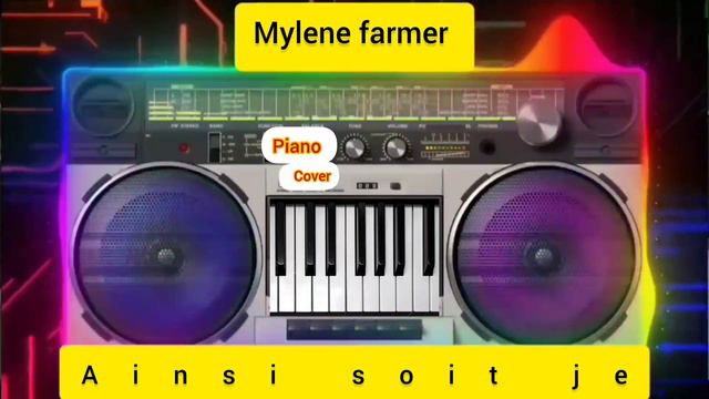 Mylene Farmer - Ainsi soit je ( piano cover )