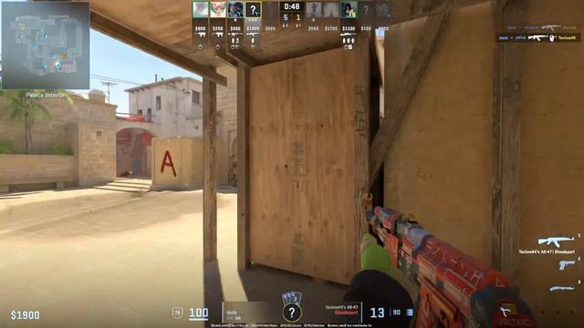 donk CS2 POV Mirage IEM Katowice 2024