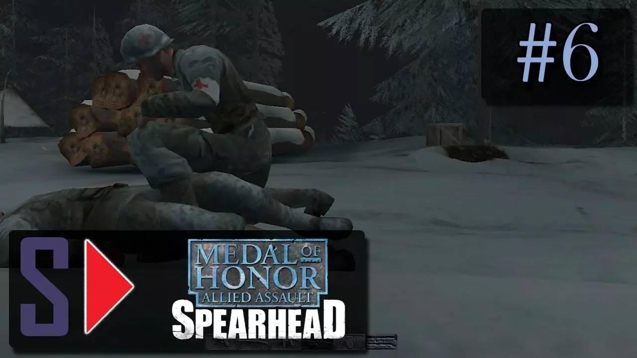 Medal of Honor： Allied Assault Spearhead (сложность ＂Тяжело＂) - #6 Канун Рождества