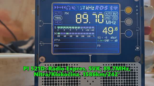 31.08.2024 12:29UTC, [Es], Две станции из Словакии на 89.7МГц