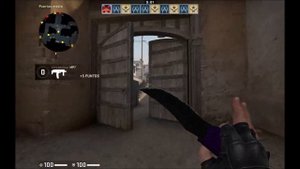 CSGO Falchion knife ultraviolet field tested-minimal wear