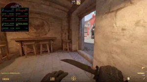 Counter Strike 2 - I7-11700KF / RX 6800 XT / 32 Gb Ram / 2K (inferno)