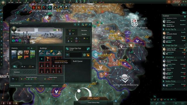 Stellaris | Divine Empire #9 | Unbidden Arrive - We are NOT Ready!! смотреть онлайн