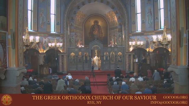 Divine Liturgy 1/22/2023 - Imposition of Hands by Archbishop Elpidophoros upon Theogenis Allen смотреть онлайн