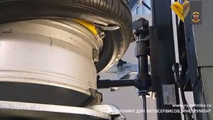 Монтаж шин RunFlat на оборудовании Nussbaum (Германия)