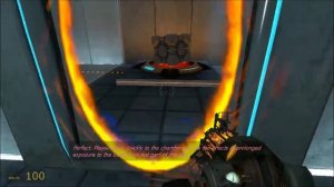 Portal: The Gravity Gun and Portal Gun Walkthrough - Chambers 00-03