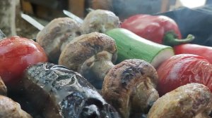 овощи на мангале