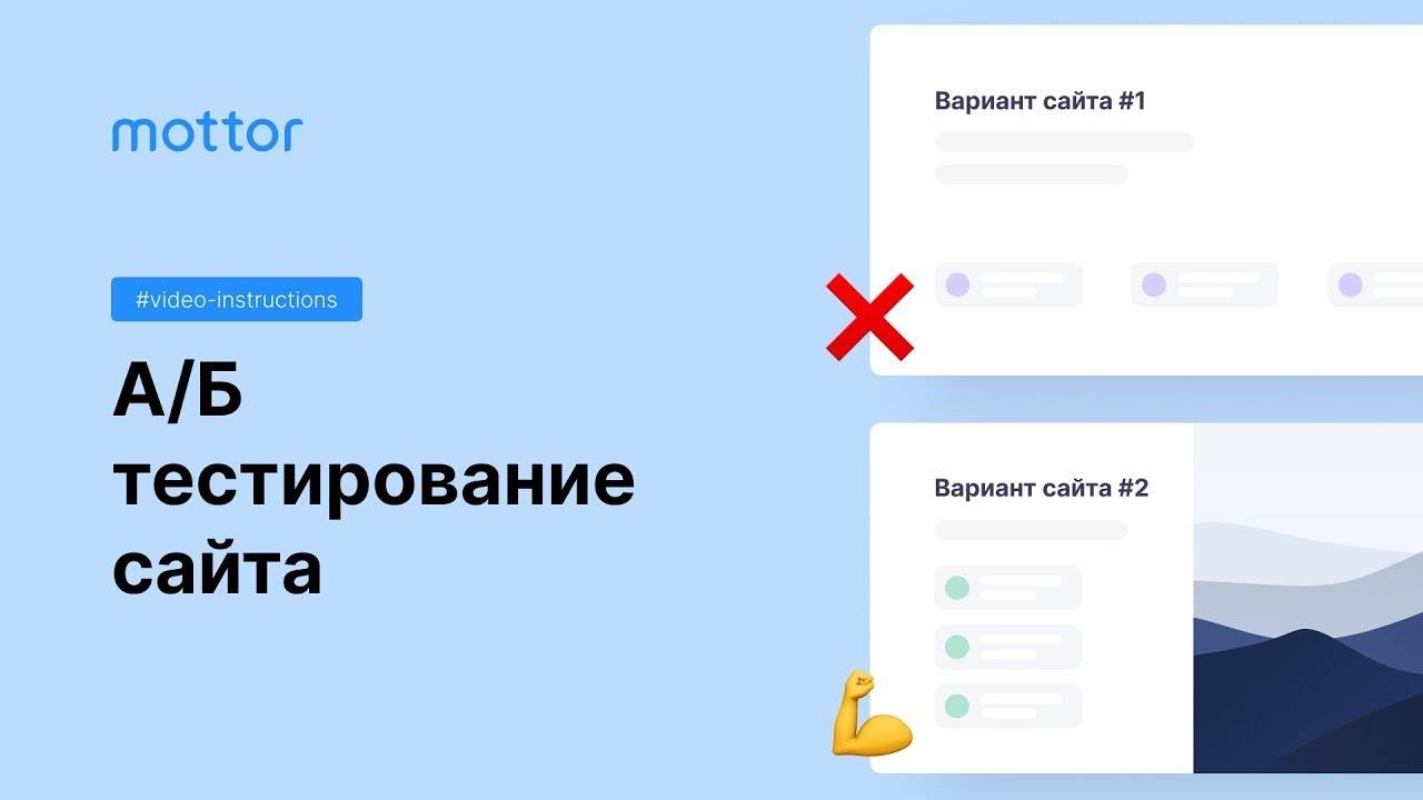 А/Б тестирование сайта