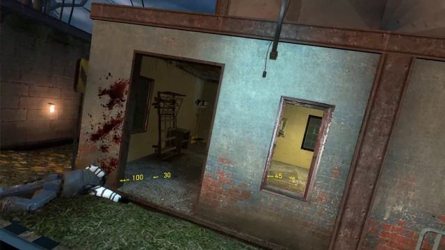 VRMod on a HL2 campaign map (Aether)