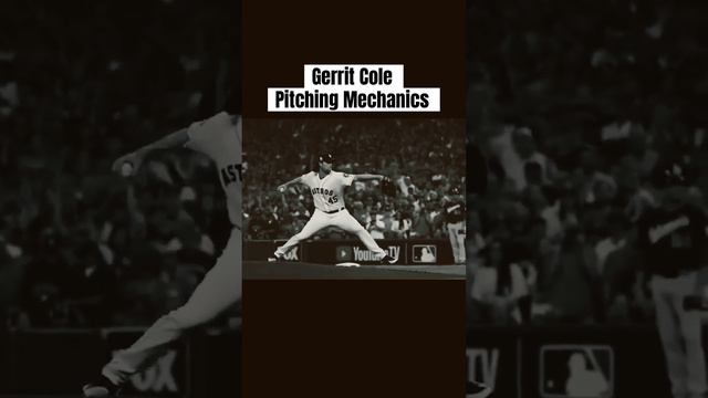 Gerrit Cole pitching mechanics #MLb #pitching #baseball #baseballtraining