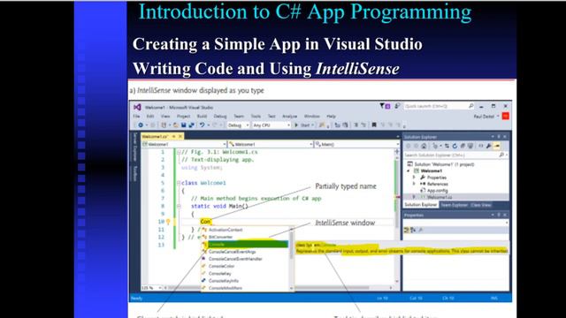 Introduction to C# App Programming || Develop Application in C# || visual Programming || lec6