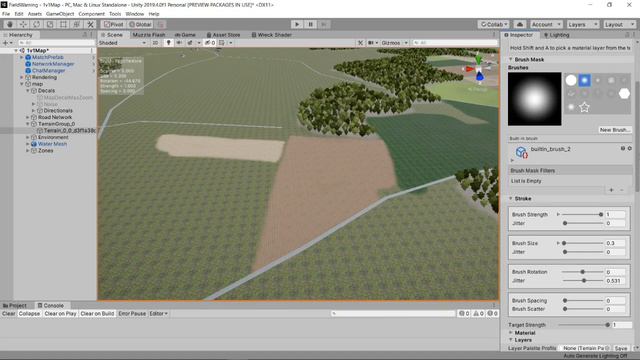 Terrain Painting Tutorial - Project: Field Warning Community Task
