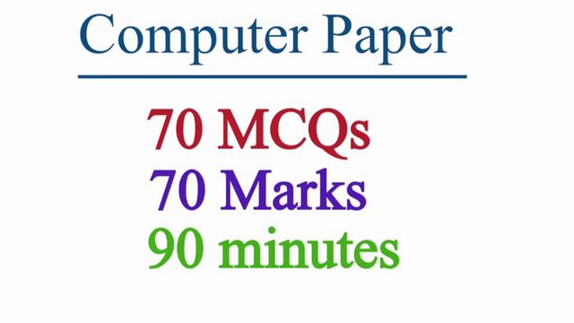Paper Pattern of Chemistry/Computer | Physics/Statistics | Online Exam BA BSc