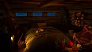 Расслабляющая метель, камин, ветер для отдыха, лучше спать, засыпать, от бессонницы, глубокий сон