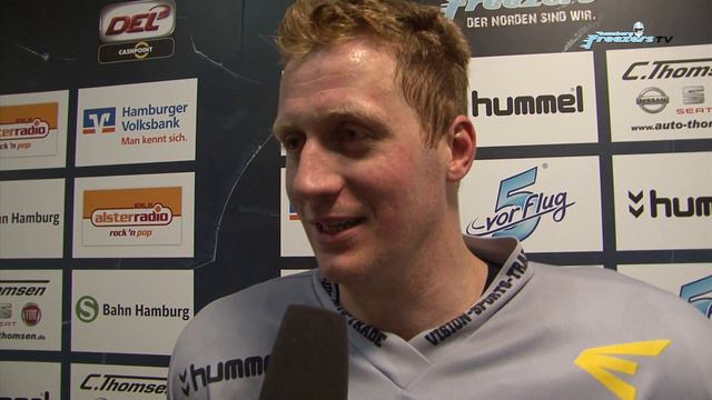 Christoph Schubert vor dem Spiel gegen Krefeld