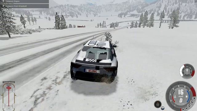 Кайфую от физики разрушения в BeamNG Drive
