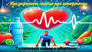 Как укрепить сердце при гипертонии 7 ключевых шагов к здоровью.