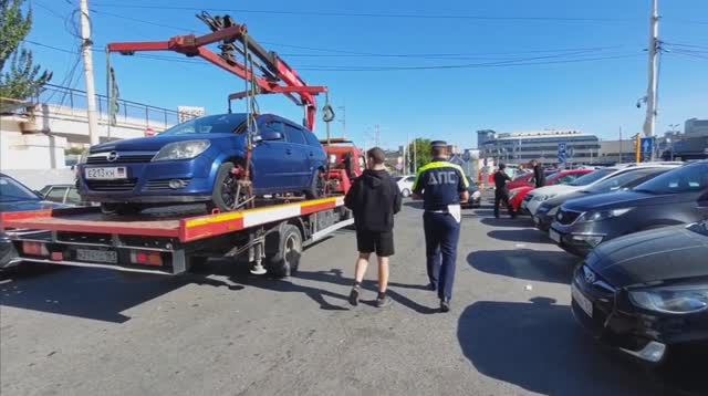 🔥Эвакуация 2 ряда у Вокзала. 🔥 смотреть онлайн