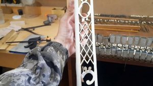 Большой ремонт Тульского заказного цельнопланочного баяна.