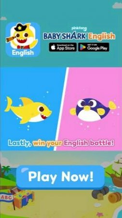 [NEW⭐️] Start English Learning with Baby Shark!ㅣABC to SentencesㅣBaby Shark English App