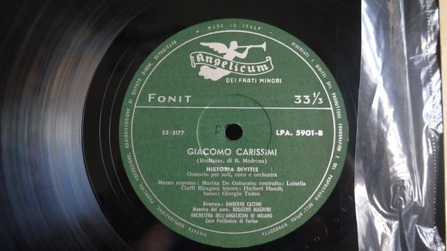 Giacomo Carissimi, Marina De Gabarain Historia Divitis Angelicum – LPA 5901 смотреть онлайн