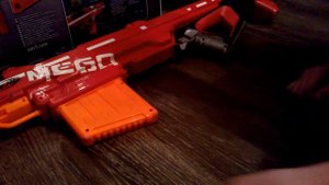 Обзор бластера Nerf Mega Centurion.