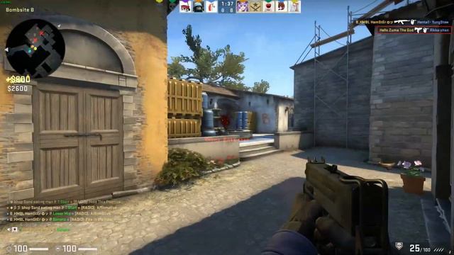 Negev is the best weapon in cs go (montage)
