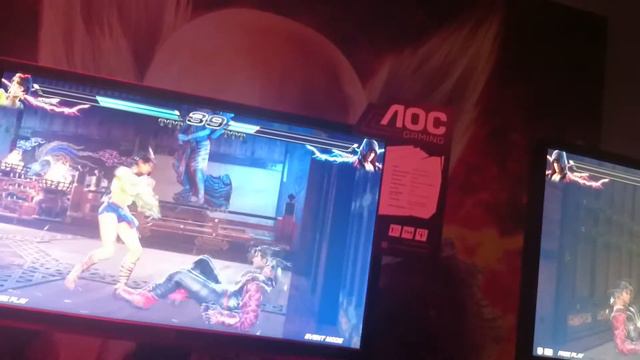 Tekken 7 - MKS testing Jozie 2 (PGW 2015) смотреть онлайн