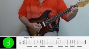 RHCP - Californication - основные риффы из песни ( Lesson + Tabs )