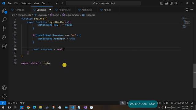 Login & Registration using .Net Authentication with Custom Identity. React and Web API Tutorial смотреть онлайн