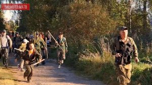 Юные Защитники страны! - Военно-патриотический марш-бросок прошел в городе Воинской Славы Вязьме!