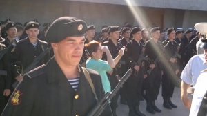 Присяга. Морские пехотинцы. 810-я отдельная гвардейская бригада. Севастополь. 20 июля 2013