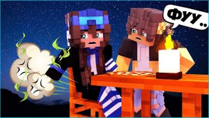 УПОРОТЫЙ РИВЕРДЕЙЛ   НЕУДАЧНЫЕ ДУБЛИ  СЕРИАЛ ПРО ЗИМНИЙ ДЕТСКИЙ ЛАГЕРЬ В МАЙНКРАФТ MINECRAFT