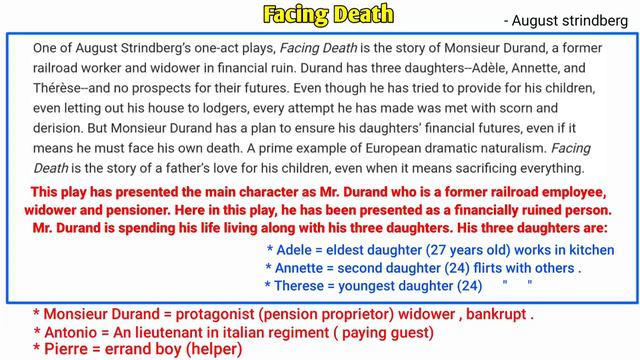 Facing death summary in nepali. Class 12 compulsory english new course .