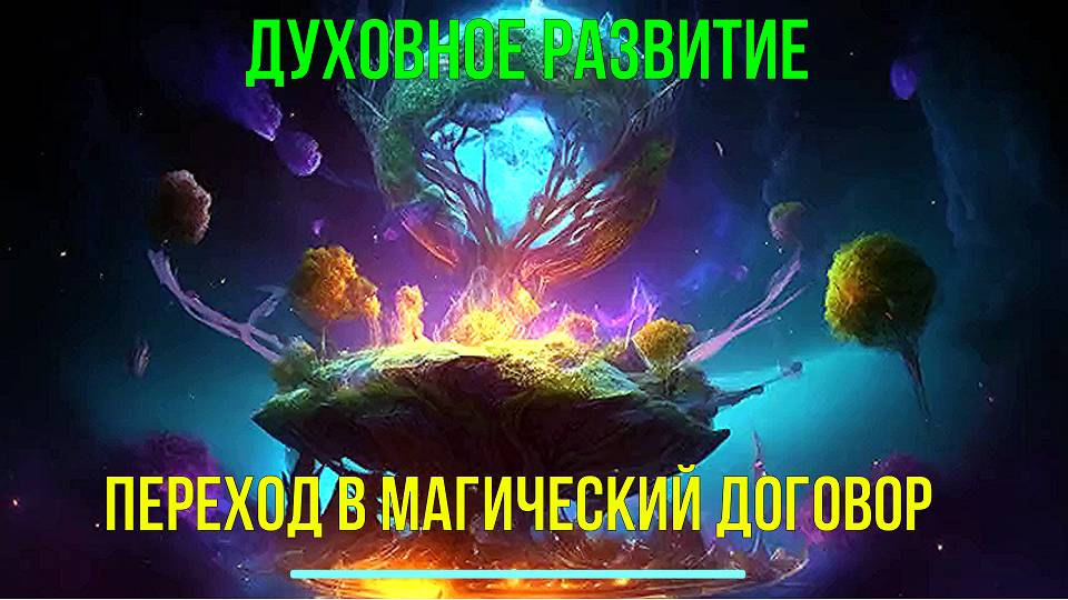 Духовное развитие как переход в Магический Договор