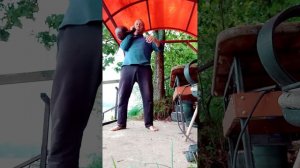 рыбалка  с гирей