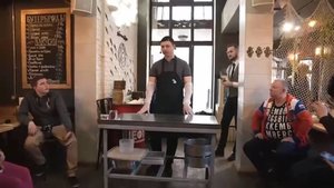 Caviar Show в ресторане «Щука» от компании «Каспийские деликатесы»