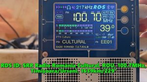 31.08.2024 12:03UTC, [Es], SRR Radio Romania Cultural, Румыния, 100.7МГц, 1639км