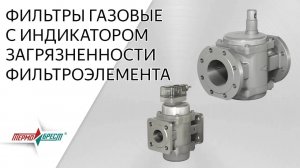 Фильтры газовые с индикатором загрязненности фильтроэлемента