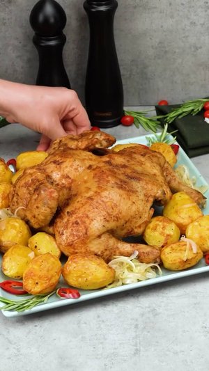 Знаменитый рецепт курицы по-французски, собравший миллионы просмотров