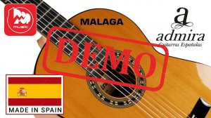 Классическая гитара ADMIRA Malaga - демонстрация звучания