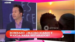 Bombazo: Mauro Icardi y Wanda Nara ¿Separados?