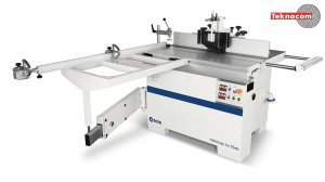 Minimax TW 55ES - 4-х скоростной фрезерный станок с кареткой и фиксированным или наклоняемым шпиндел
