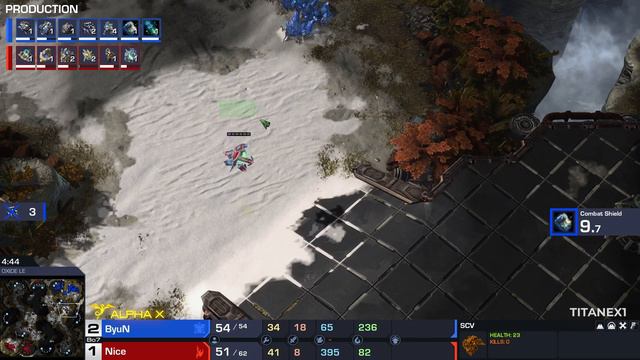 StarCraft 2 - NICE vs BYUN! - Alpha Pro Series #282 смотреть онлайн