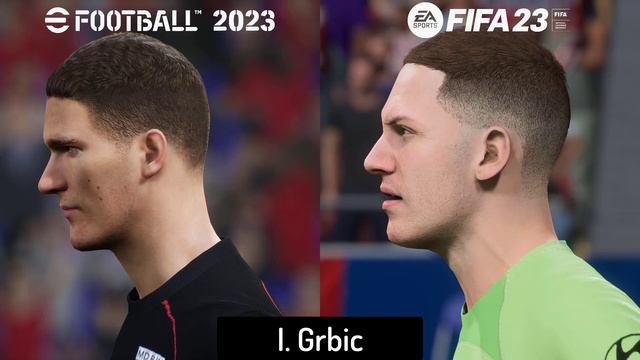FIFA 23 vs eFootball 2023 | Atletico Madrid Player Faces Comparison | Fifa 23 Faces [PC/HD] смотреть онлайн