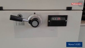 Nova S 630 - рейсмусовый станок среднего класса с шириной обработки 630 мм