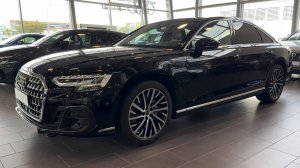 Audi A8 2024 - Подробный обзор интерьера и экстерьера