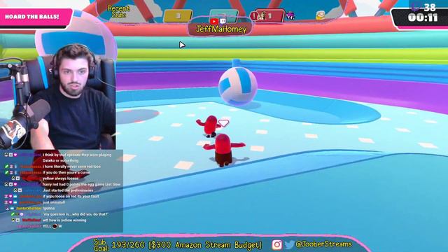 [193/260 Subgoal for $300 Amazon Stream Budget] // NEW OVERLAY! Reddit Recap then Fall Guys :)