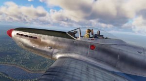 Первый бой на истребителе F-82E Twin Mustang в VR шлеме в War Thunder. СБ режим.